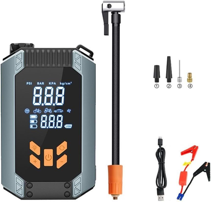 7200A Portable Car Jump Starter with Air Pump - 150 PSI Power Bank