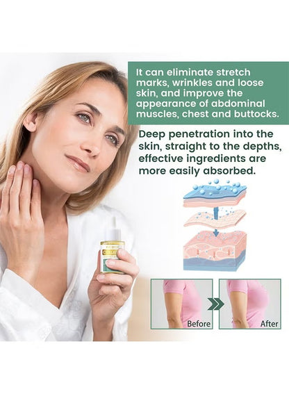 Collagen Lifting Body Oil, Beauty Women Tight Skin