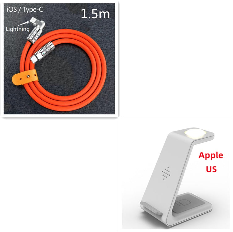 📱 3-in-1 Wireless Charging Stand