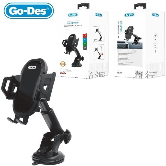 360° Rotatable Car Phone Holder (Rearview Mirror Mount)