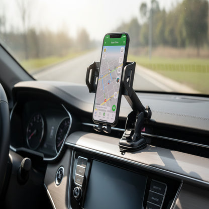 360° Rotatable Car Phone Holder (Rearview Mirror Mount)