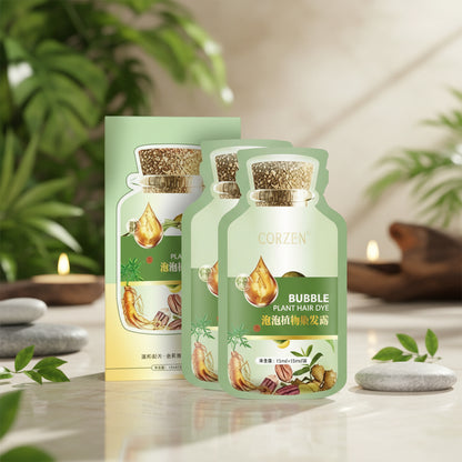 Bubble Plant Hair Dye