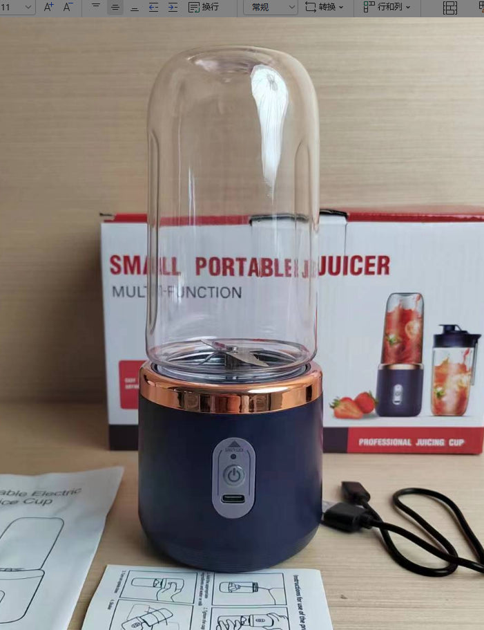 6-Blade Portable Blender & Juicer