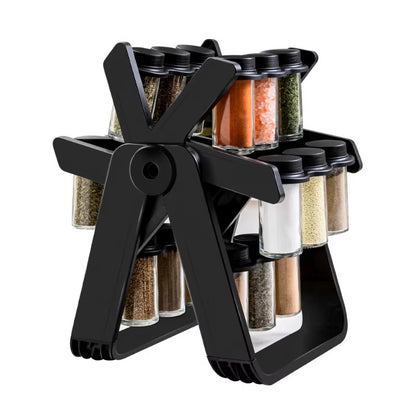 Ferris Wheel Style Spice Rack Set