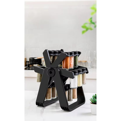 Ferris Wheel Style Spice Rack Set