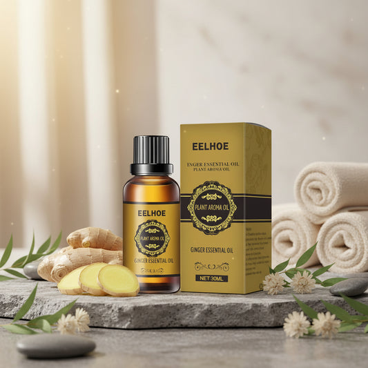 Eelhoe Abdominal Drainage Ginger Massage Oil