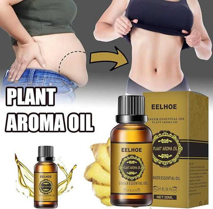 Eelhoe Abdominal Drainage Ginger Massage Oil