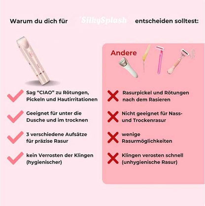 2-in-1 Women’s Shaver & Trimmer